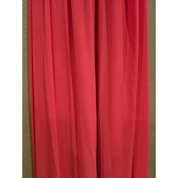 New York & Company Women's Pink Sleeveless Maxi Dress Size M Y2K Fairy - Picture 3 of 14